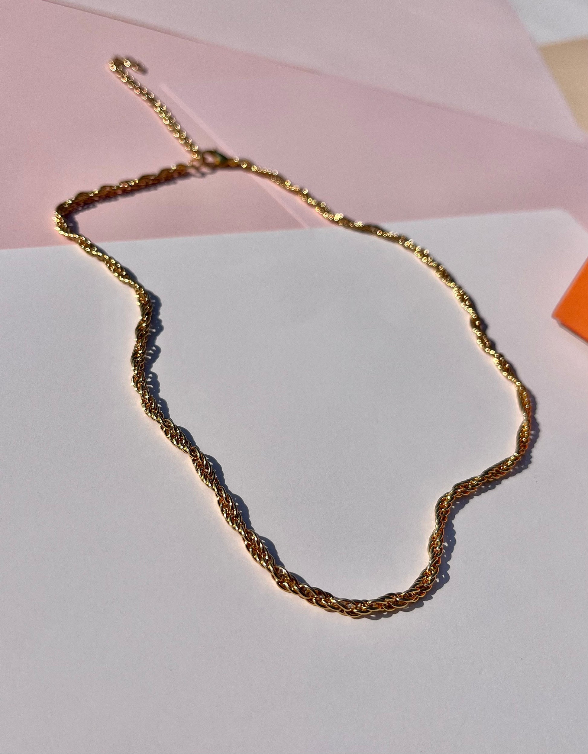 Gold Layered Necklace Set