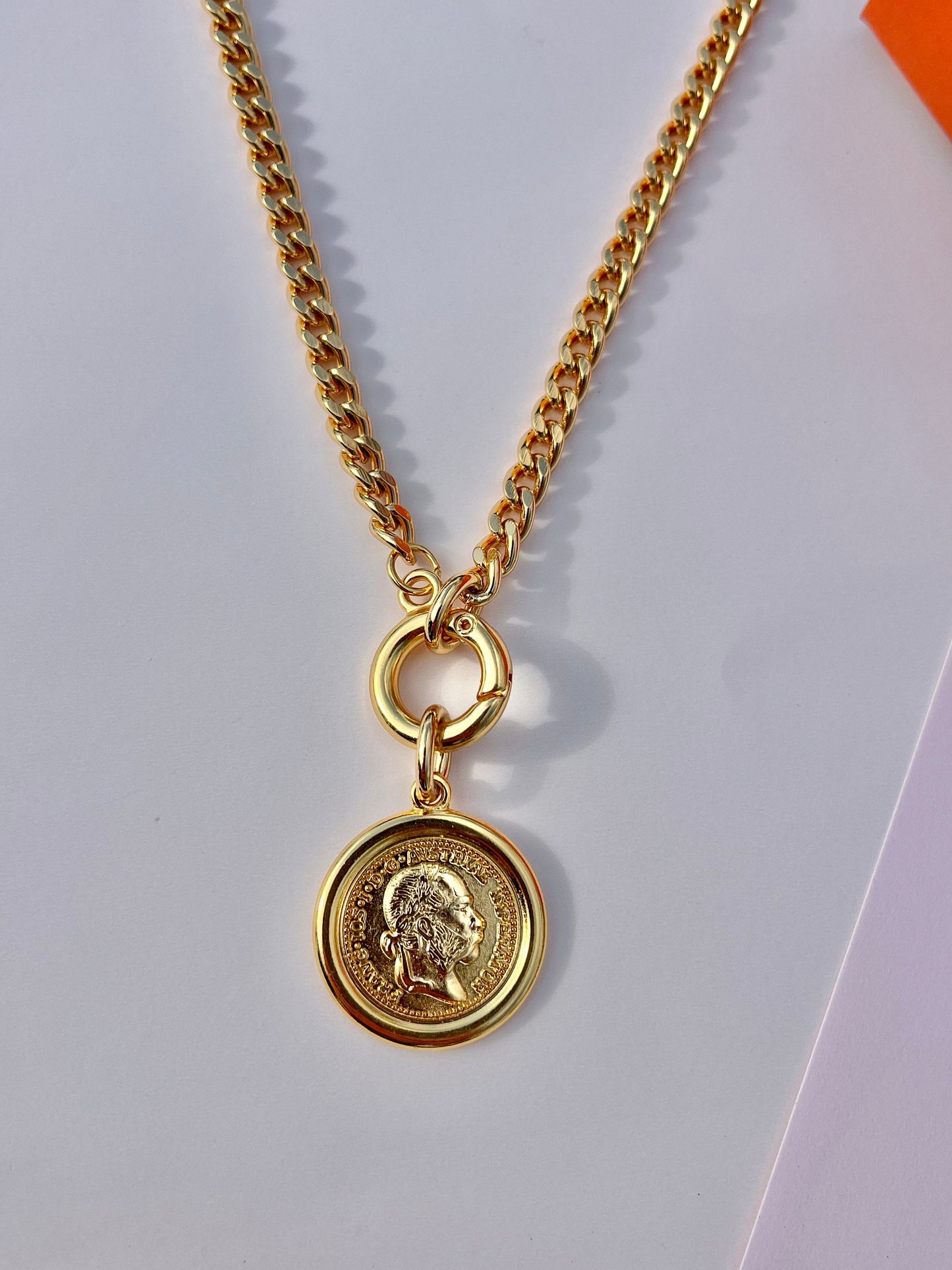 Ancient Coin Necklace