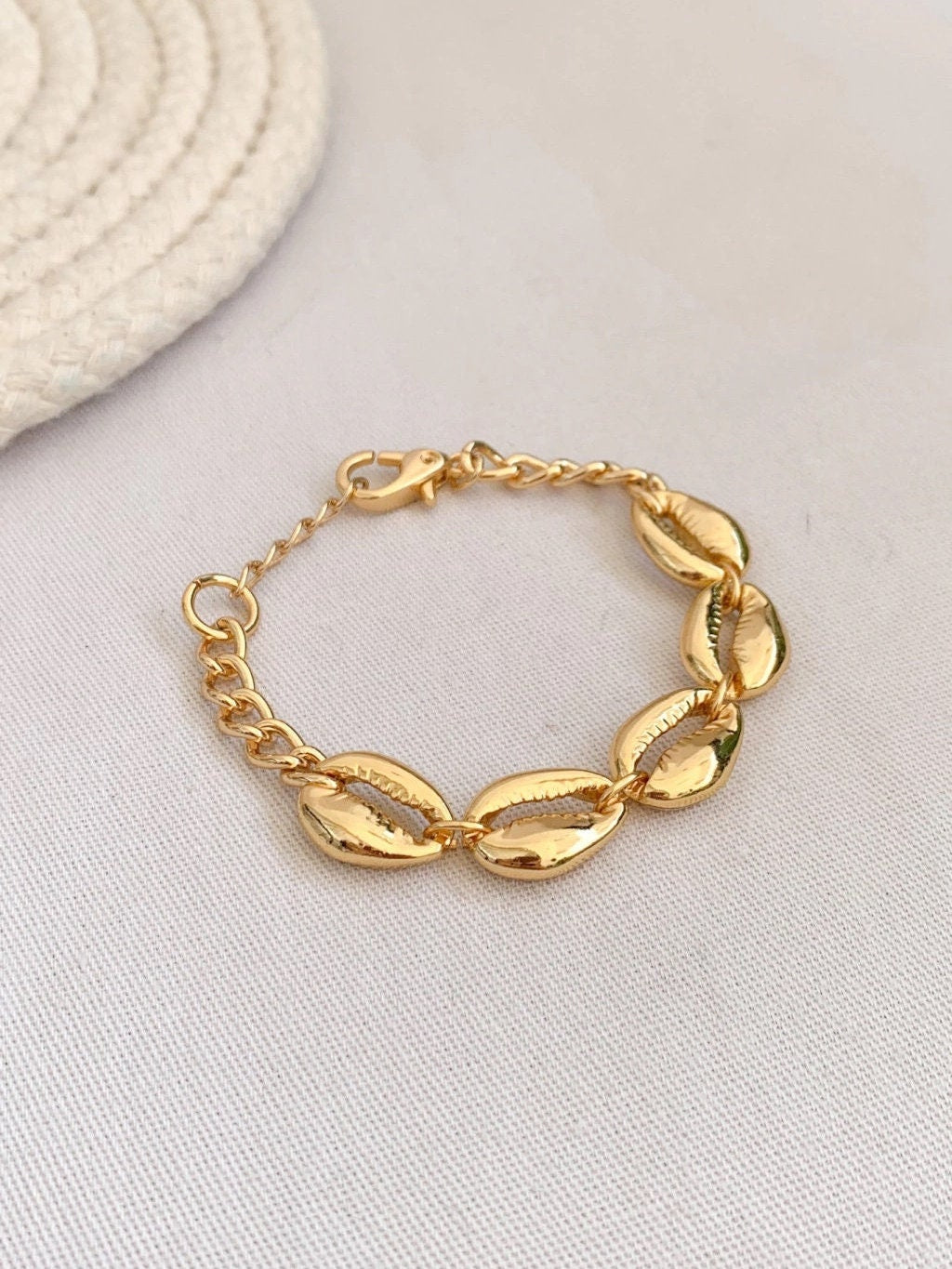 Gold Cowrie Shell Charm Choker Necklace | Mermaid Layered Necklace| Gift for Mom | Mothers Day Jewelry Gift | Fashion Jewelry | Gift for Her