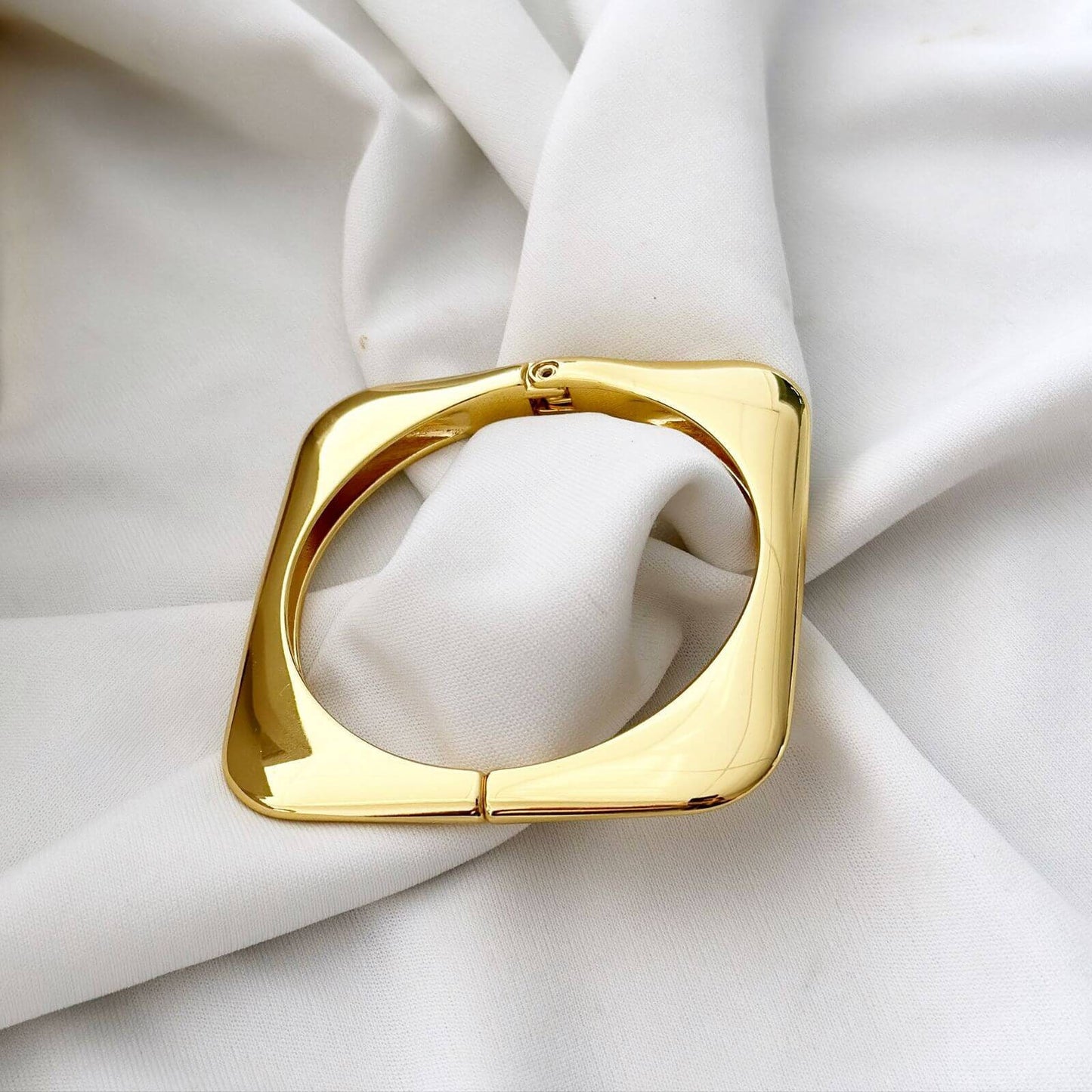 Gold Square Bracelet