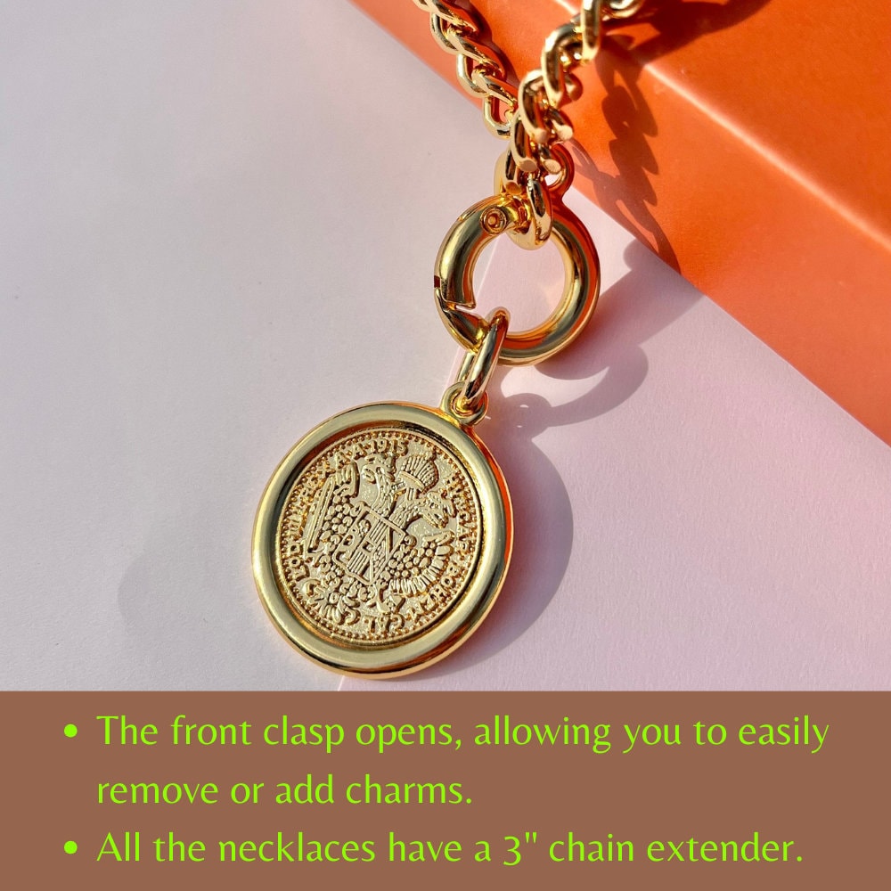 Ancient Coin Necklace