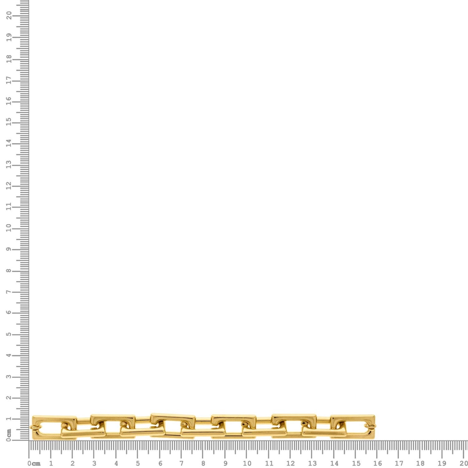 Gold Link Chain Bracelet