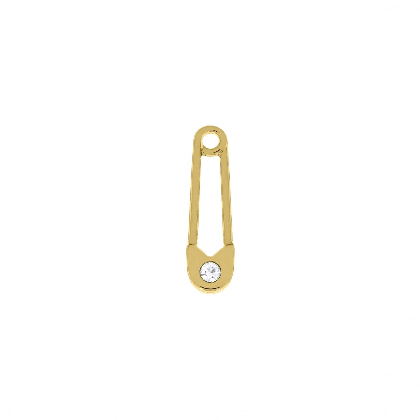 Safety Pin Charm 35mm | Charms for Jewelry