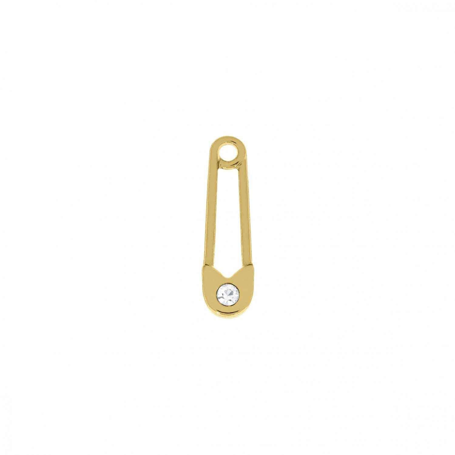 Safety Pin Charm 35mm | Charms for Jewelry