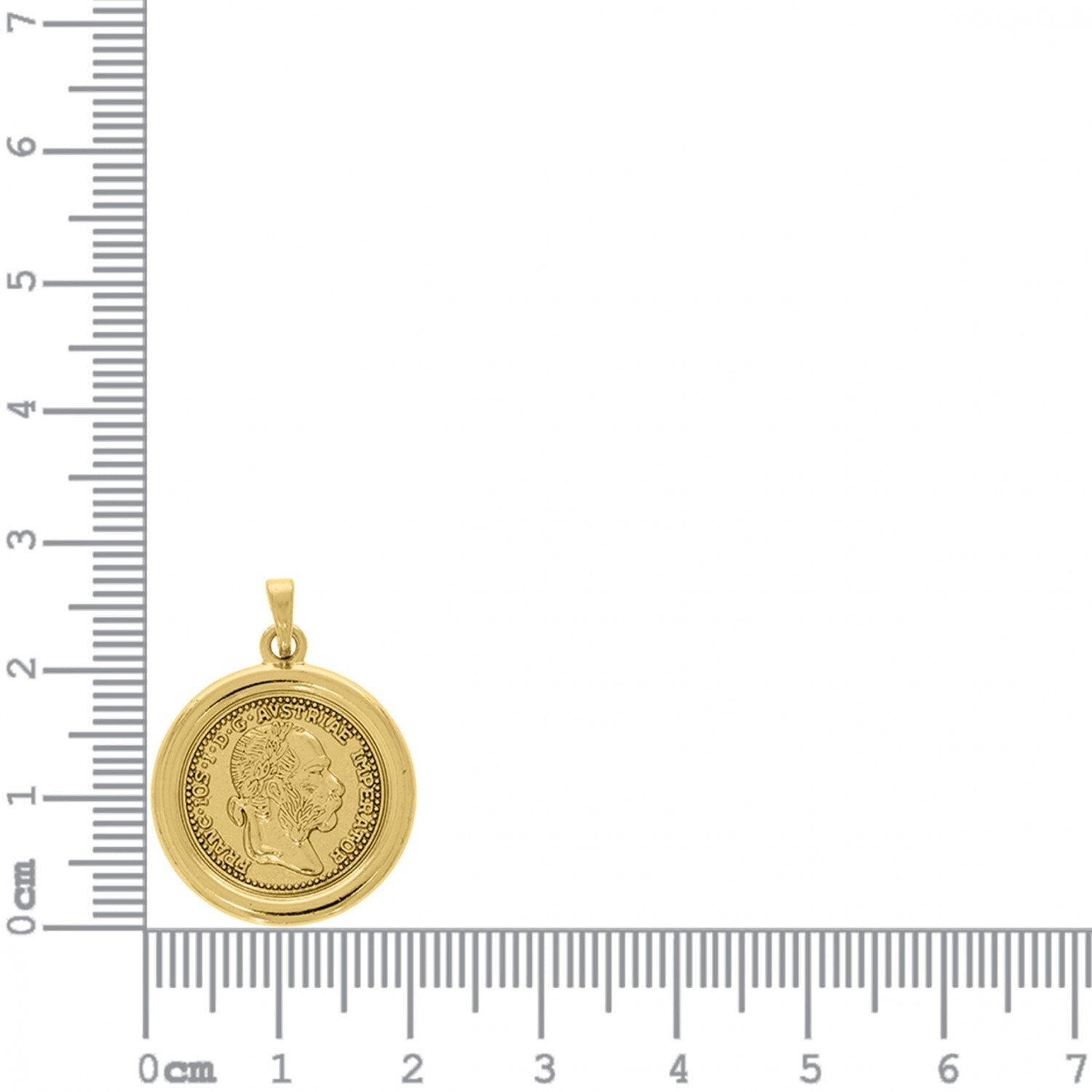 Ancient Coin Charm 27mm | Charms for Sale | Gold Coin Charm | Silver Coin Charm