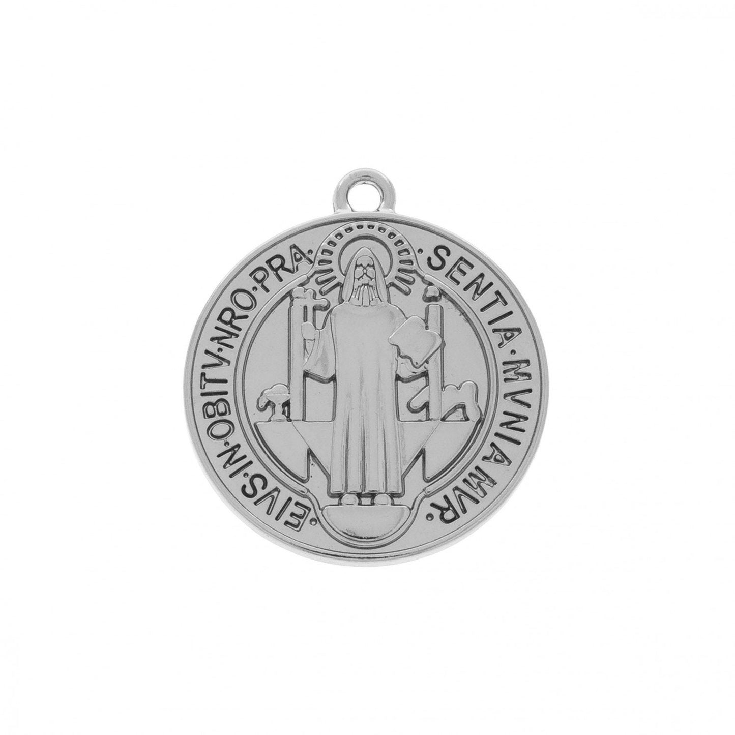 Saint Benedict Coin Charm 29mm | Charms for Jewelry