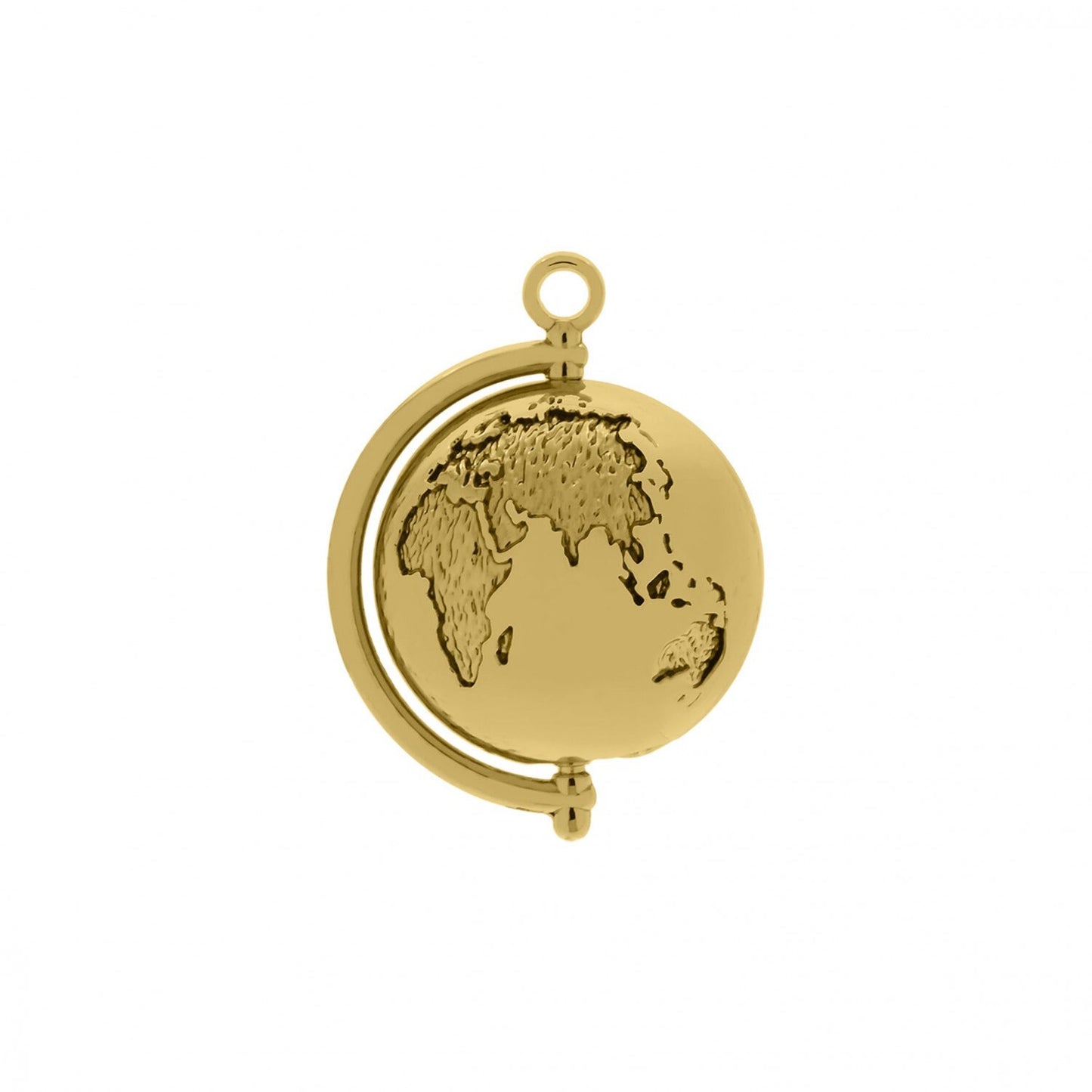 Spinning Globe Charm 30mm | Charms for Jewelry