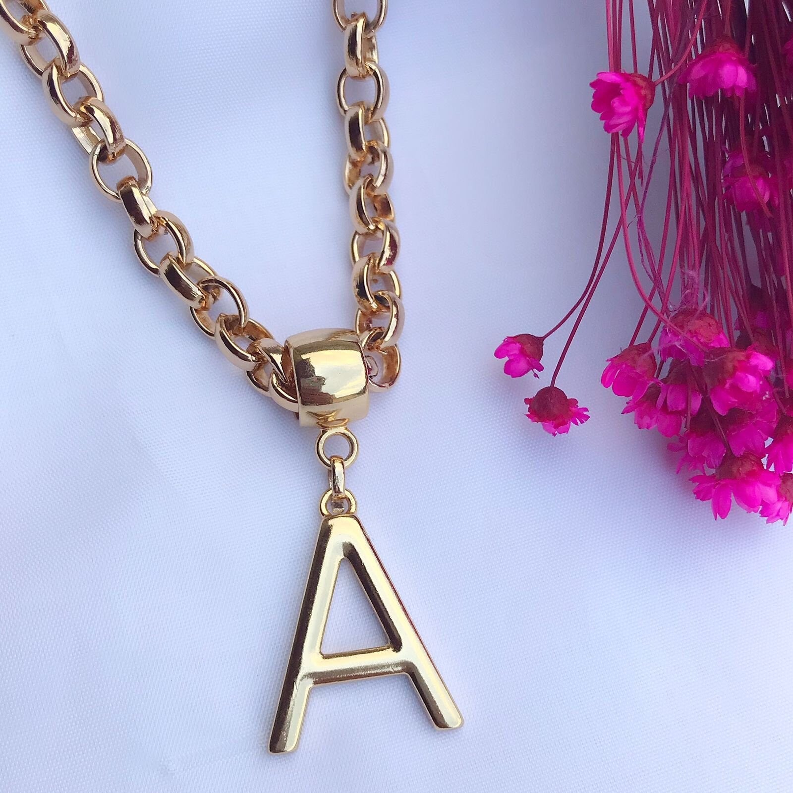 Initial Letter Necklace | Personalized Name Necklace, Initial Necklace, Letter Necklace, Custom Necklace Wife Gifts, Gifts For Mom