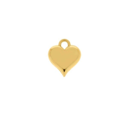 17mm Tiny Heart Charm