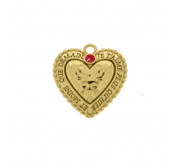 27mm Love Heart Charm