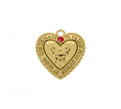 27mm Love Heart Charm