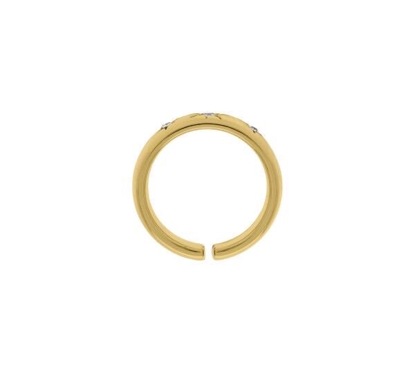 Starburst Ring | Gold Ring | Star Hoop Earrings | Gold Minimalist Ring for Women | Christmas Gift For Her | Gold Jewelry Set