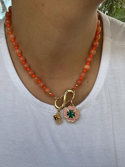 Carabiner Charms Necklace