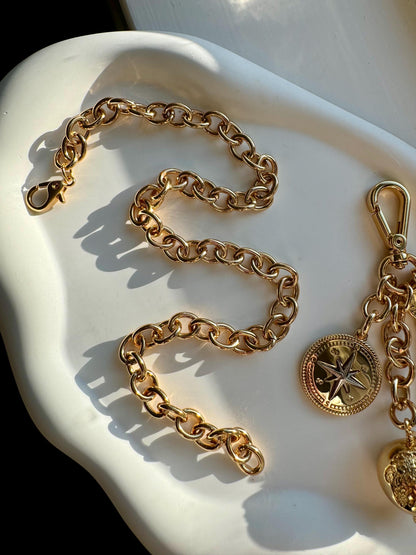 Simple Rolo Chain Choker | Gold Chain Base | Basic Gold Choker