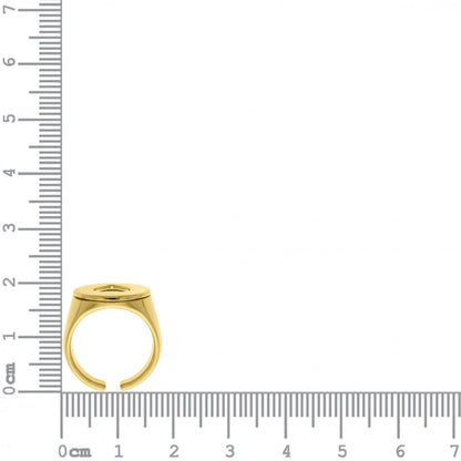 Gift for Mom | Hollow Heart Pinky Ring for Women | Christmas Gift For Her Valentines Gift