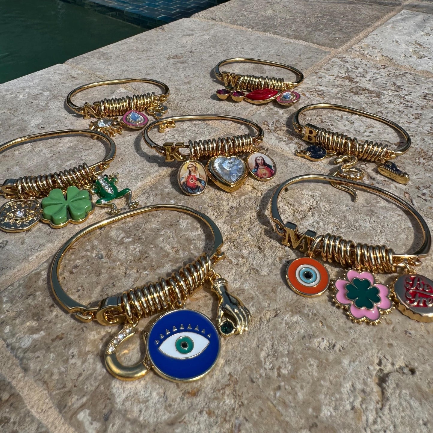 Bangle Charm Bracelet