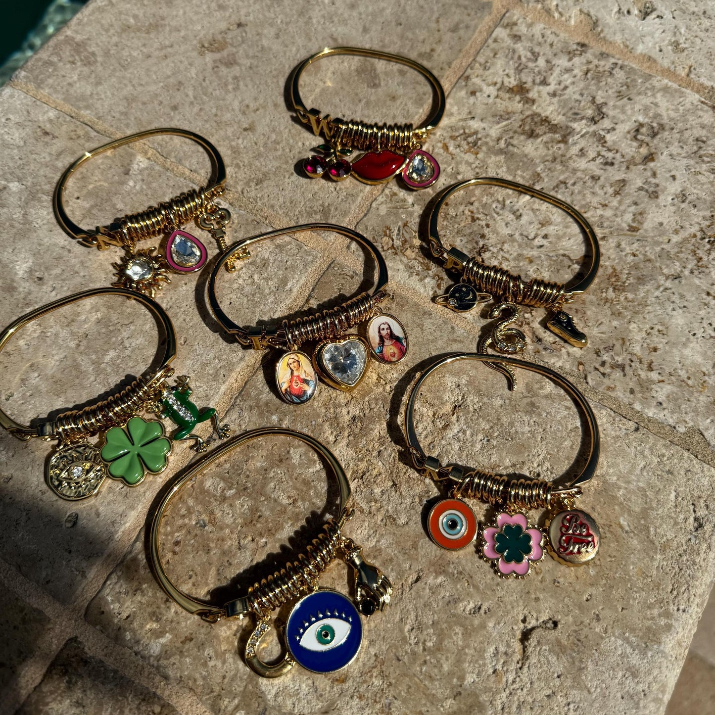 Bangle Charm Bracelet