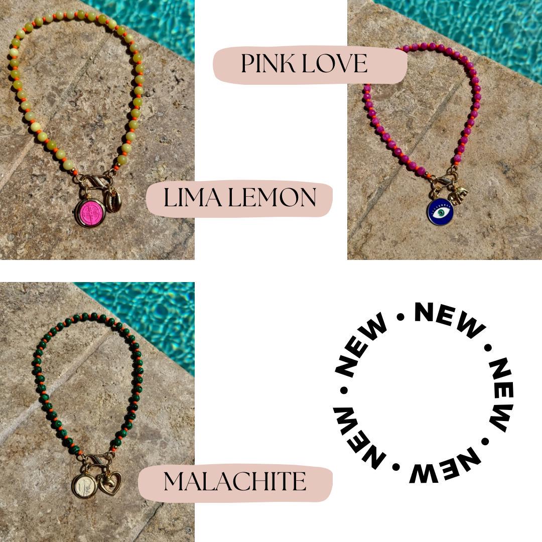 Carabiner Charms Necklace