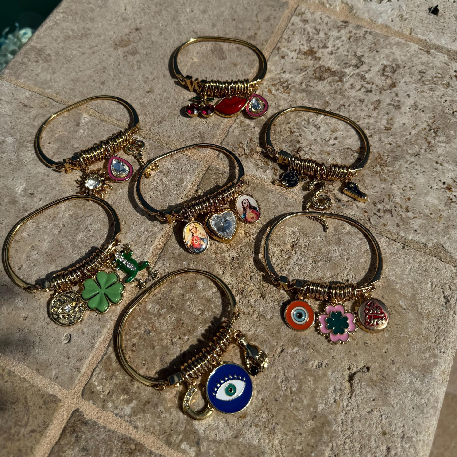 Bangle Charm Bracelet