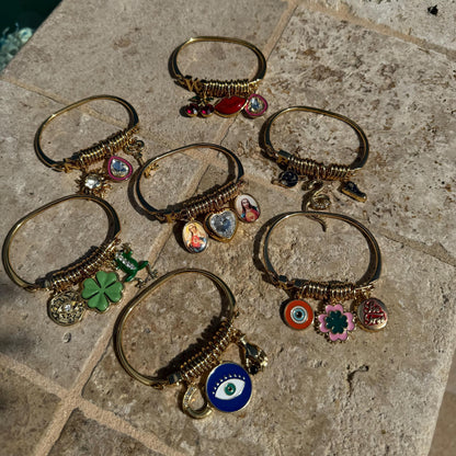 Bangle Charm Bracelet
