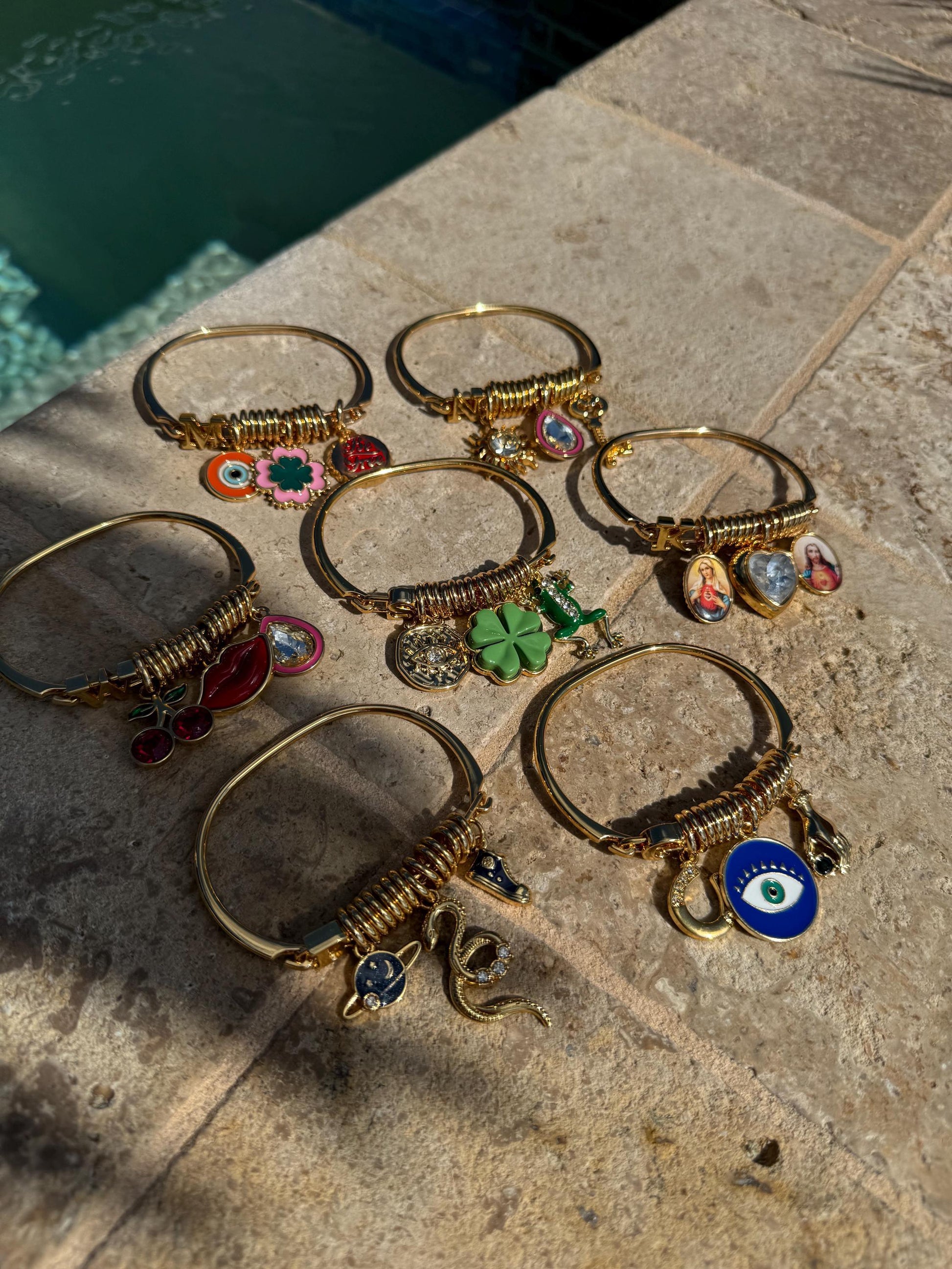 Bangle Charm Bracelet