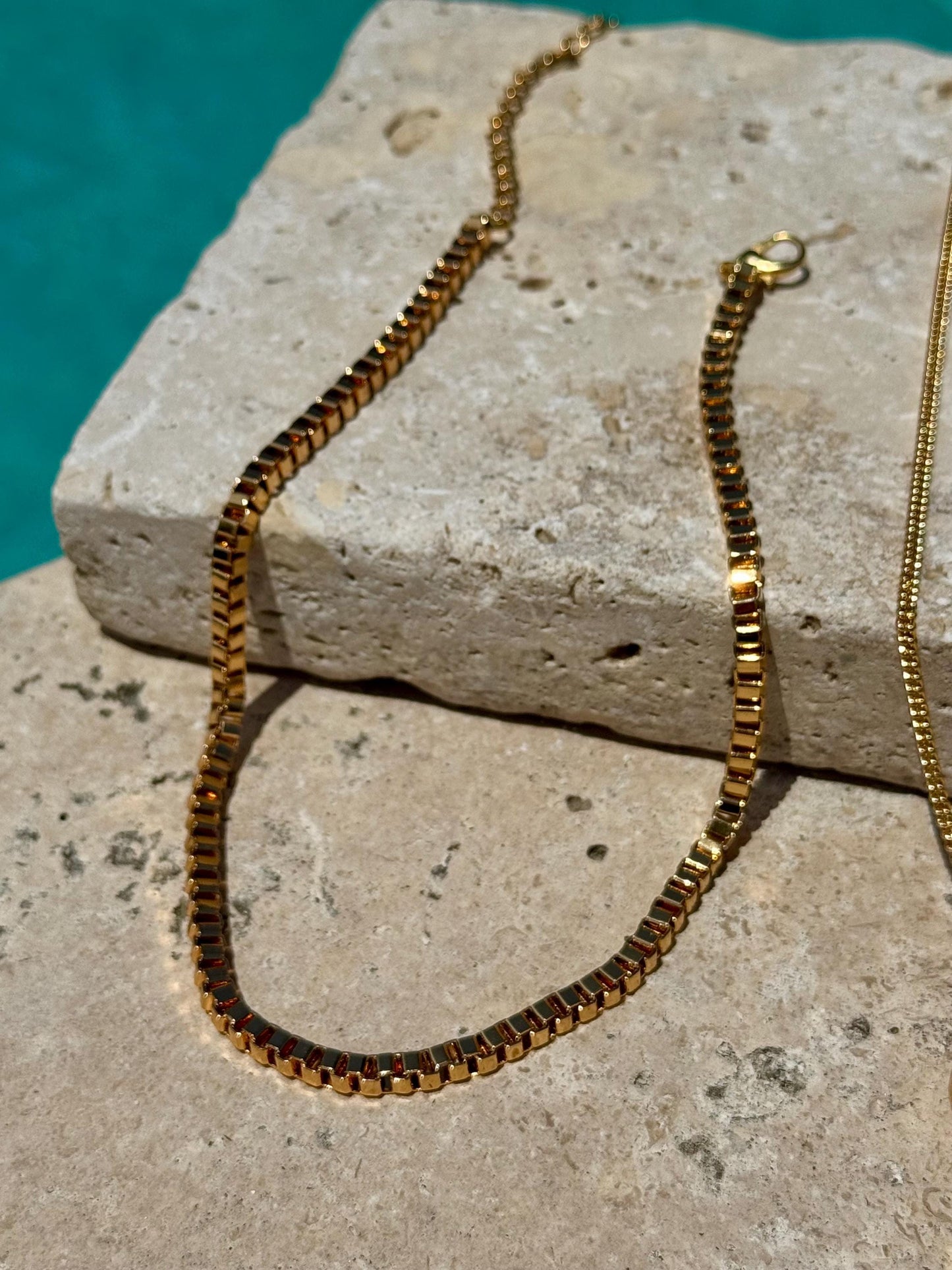 Conch Charm Necklace | Freshwater Pearl Necklace | Boxchain Choker | Long Chain | Beach Jewelry | Summer Jewelry | Layered Necklace