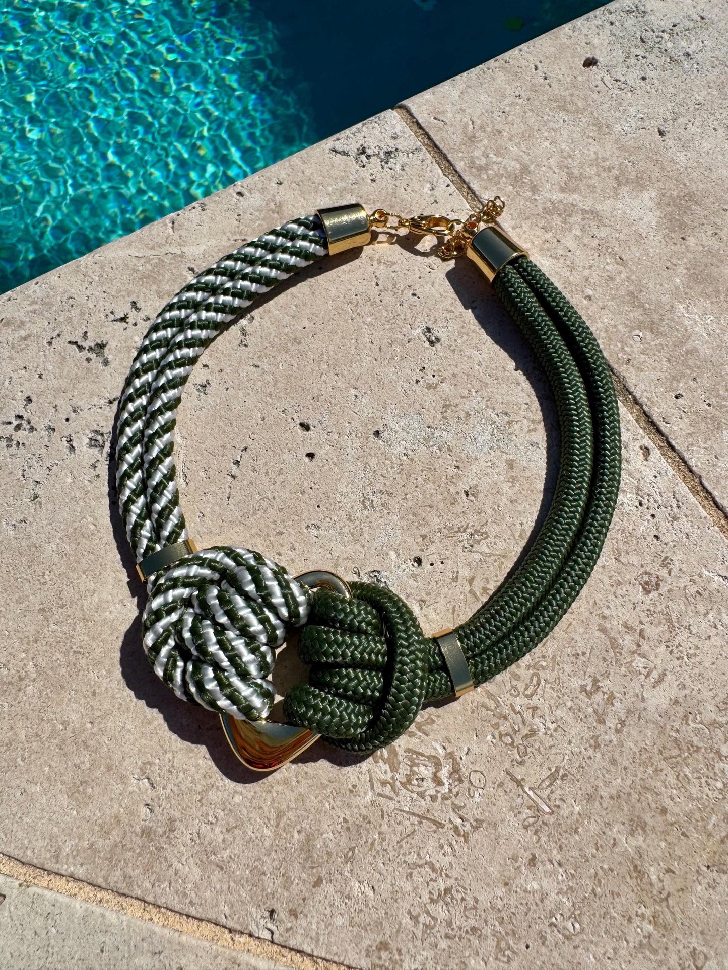 Knotted Necklace | Rope Necklace | Elegant Necklace | Statement Necklace | Nautical Necklace