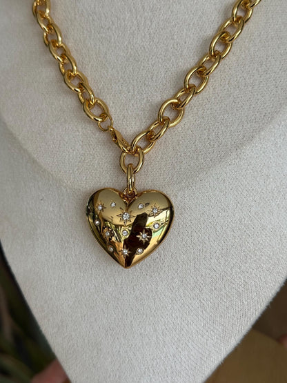 Bubble heart necklace gift for her – AVINZIA
