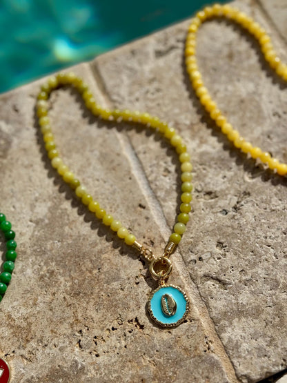 Pop of Color Gemstone Necklace