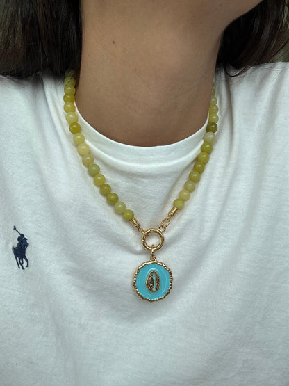 Pop of Color Gemstone Necklace