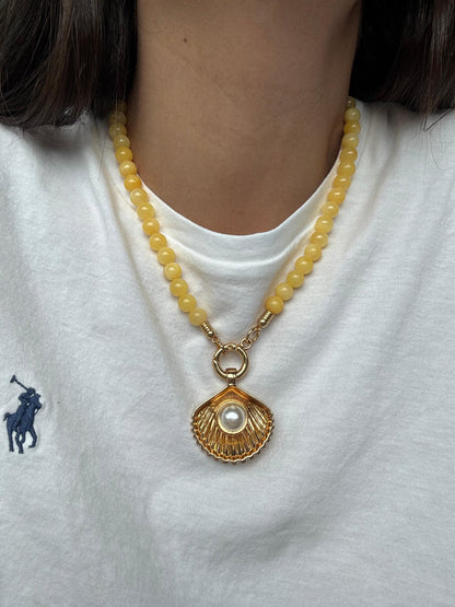 Pop of Color Gemstone Necklace