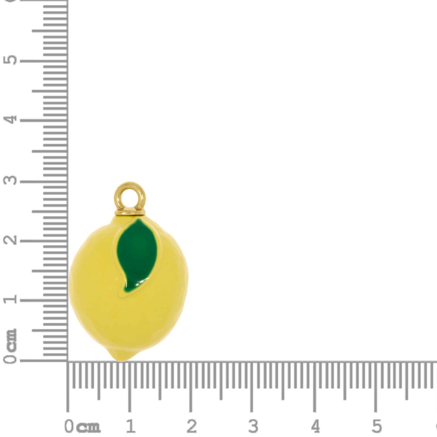 30mm Sicilian Lemon Charm