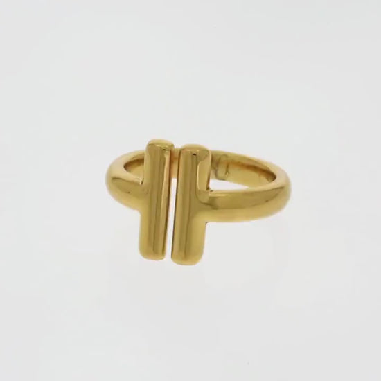 Minimalist Gold Ring for Women | Gold Adjustable Ring | Modern Ring | Mother's Day Gift