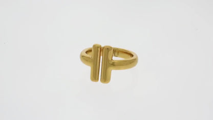 Minimalist Gold Ring for Women | Gold Adjustable Ring | Modern Ring | Mother's Day Gift