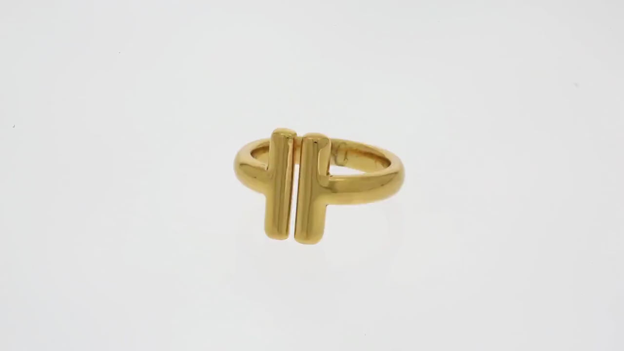 Minimalist Gold Ring for Women | Gold Adjustable Ring | Modern Ring | Mother's Day Gift