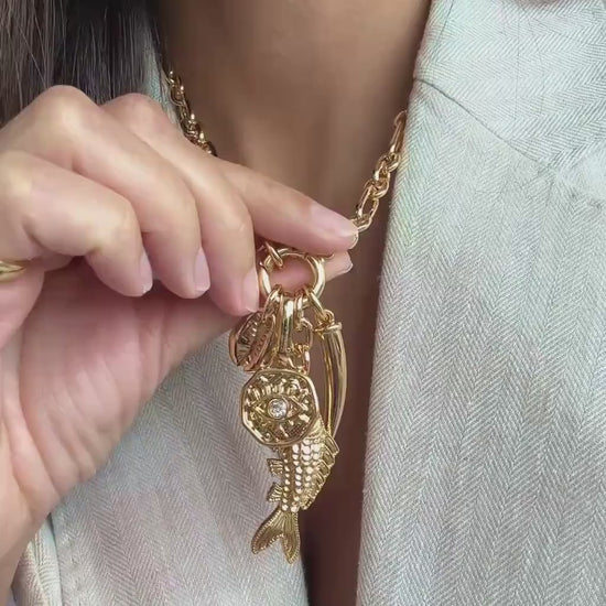 Cluster Charm Necklace