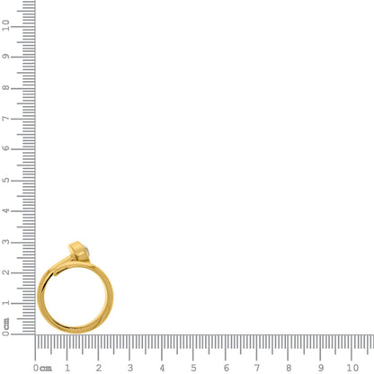 Gold Stackable Ring | Hardware Ring | Spike Ring | Stud Ring | Gold Minimalist Ring for Women | Stack Ring